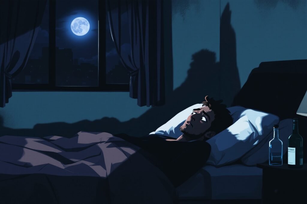 El insomnio y el alcohol: una conexión peligrosa que afecta tu salud
