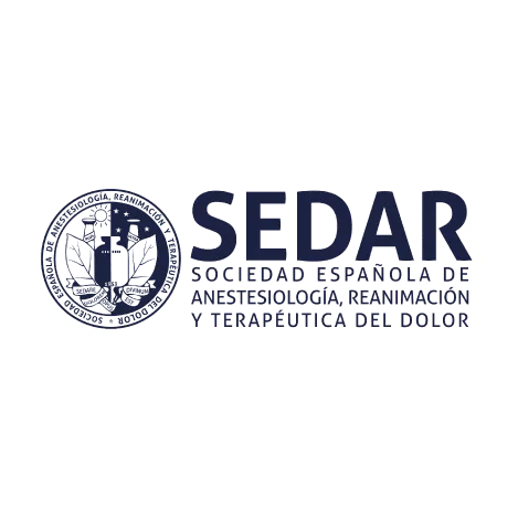 Logo Sociedad Española de Anestesiología, Reanimación y Terapéutica del Dolor (SEDAR) 1